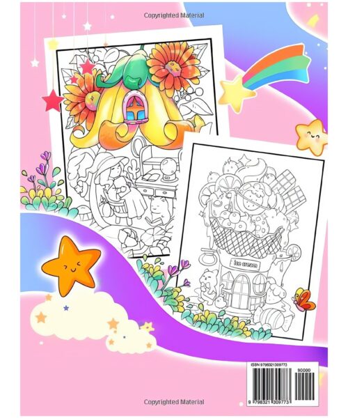 Calm & Cute: Adults Stress Relief Coloring Book, Million Kawaii Cuties The Sweetest Things to Color with Calming and Adorable Designs Featuring ... Relaxation (Whimsical wonders Stress Relief)