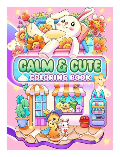 Calm & Cute: Adults Stress Relief Coloring Book, Million Kawaii Cuties The Sweetest Things to Color with Calming and Adorable Designs Featuring ... Relaxation (Whimsical wonders Stress Relief)