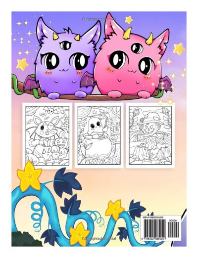 Creepy Kawaii: Chibi Cute Coloring Book with Spooky Pastel Creatures Adventures and More for Adult & Teens Relaxation & Stress Relief (Artist Wisdom Stress Relaxation Series)