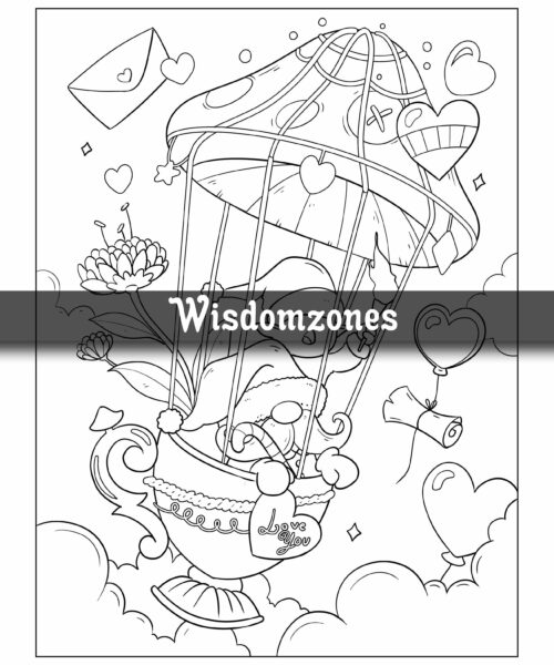 Enchanted Gnomes: Whimsical Fantasy Coloring Book for Kids, Teens, Adults with Cute Gnomes in Delightful Adventures. Collection of Gnomes in Hilarious ... Relaxation (Whimsical wonders Stress Relief)