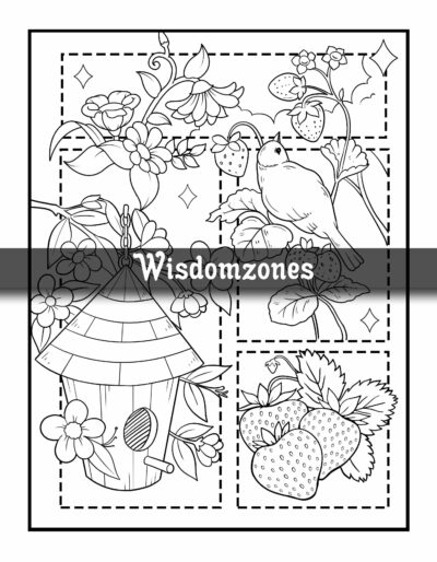 Stress Relief Coloring Book Vol.2: Whimsical wonders designs with Mushroom, Animals, Patterns, Fantasy, Meowy, Flowers and Many more Perfect for ... (Artist Wisdom Stress Relaxation Series)