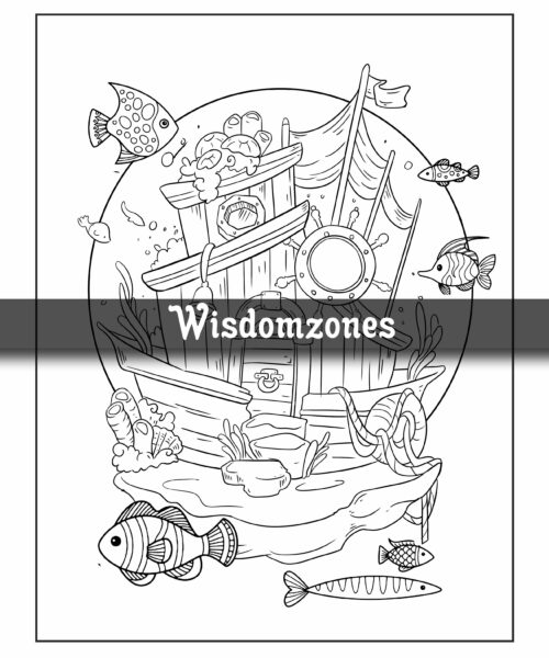 Time to Chill Coloring Book: Enjoy Awe-inspiring Tiny Worlds Illustrations for Adults Stress Relief and Relaxation | Unlock Hidden Wonders Within Everyday Objects