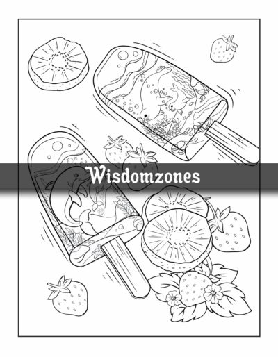 Time to Chill Coloring Book: Enjoy Awe-inspiring Tiny Worlds Illustrations for Adults Stress Relief and Relaxation | Unlock Hidden Wonders Within Everyday Objects