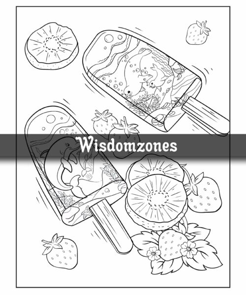 Time to Chill Coloring Book: Enjoy Awe-inspiring Tiny Worlds Illustrations for Adults Stress Relief and Relaxation | Unlock Hidden Wonders Within Everyday Objects