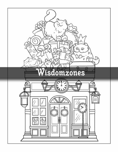 Adorable Towns: Adult Cute World Coloring Pages, Explore the Kawaii World and the Little Creatures, Tiny Creatures for Relaxation and Stress Relief (Artist Wisdom Stress Relaxation Series)