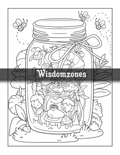 Glassy World Coloring Book: Adorable Wonderlands on Whimsical Glass Designs Featuring Cute Glassy Items, Animals, Foods, and More for Stress Relief & Relaxation