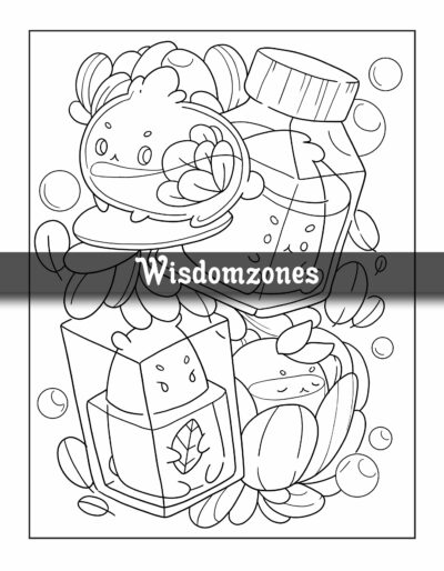 Glassy World Coloring Book: Adorable Wonderlands on Whimsical Glass Designs Featuring Cute Glassy Items, Animals, Foods, and More for Stress Relief & Relaxation