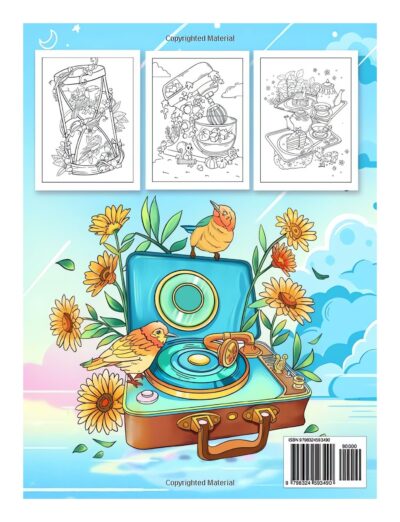 Time to Chill Coloring Book: Enjoy Awe-inspiring Tiny Worlds Illustrations for Adults Stress Relief and Relaxation | Unlock Hidden Wonders Within Everyday Objects