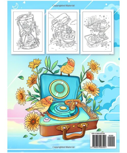 Time to Chill Coloring Book: Enjoy Awe-inspiring Tiny Worlds Illustrations for Adults Stress Relief and Relaxation | Unlock Hidden Wonders Within Everyday Objects