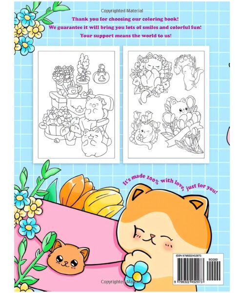 Tiny Kitty: Cute Little Cat Coloring Pages for Adults in a Magical World of Wonder - Perfect for Relaxation, Stress Relief and Fun (Artist Wisdom Stress Relaxation Series)